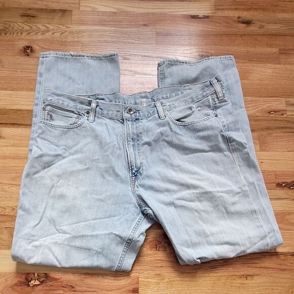 POLO Ralph Lauren 867 Classic Fit Jeans Light Wash Blue 40x32 - Picture 1 of 12